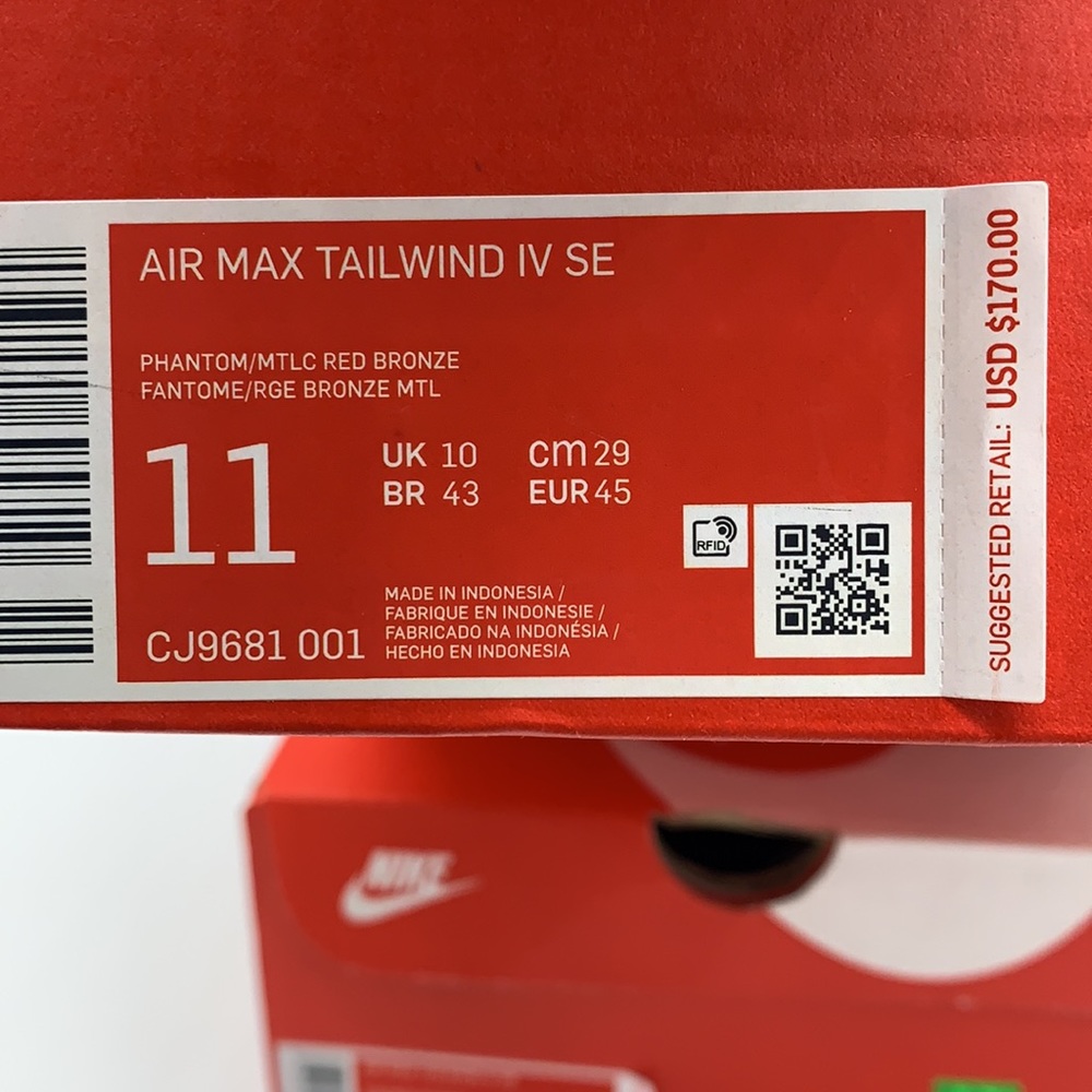 Air Max TAILWIND IV SE - Picture 11 of 12